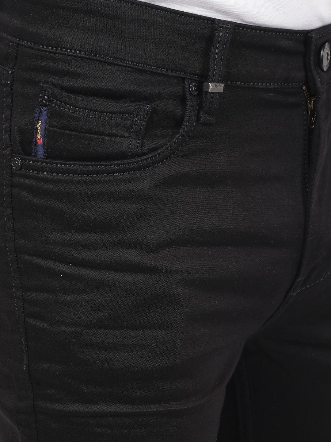 Numero Uno Men Solid Black Jeans